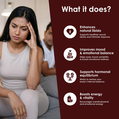 Couple Wellness Combo – HE Charge for Men & She Desire for Women | Energy, Stamina & Vitality Support Drops - 30ml Each