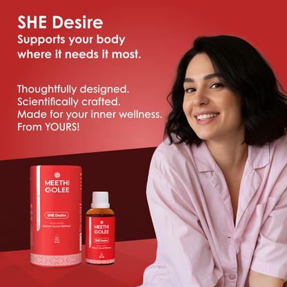 Couple Wellness Combo – HE Charge for Men & She Desire for Women | Energy, Stamina & Vitality Support Drops - 30ml Each