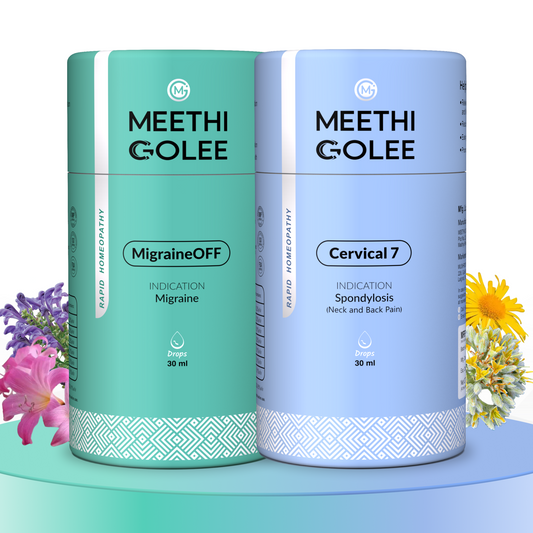Head & Neck Comfort Combo | Pressure, Sensory Calm, Stiffness & Mobility Support | Advanced Homeopathy 2.0 Drops | 2 × 30ml