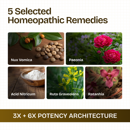 Pileft Homeopathy Medicine for Piles | Homeopathic Drops for Bavasir, Hemorrhoids, Pain, Bleeding & Itching | Digestive Support | 30ml