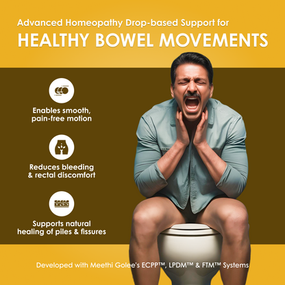 Advanced HOMEOPATHY 2.0 for Piles & Fissures Relief | Oral Drops | 30ml