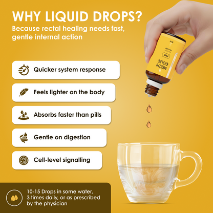 Advanced HOMEOPATHY 2.0 for Piles & Fissures Relief | Oral Drops | 30ml