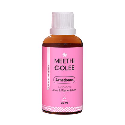 Acnedonna Advanced Homeopathy 2.0 for Acne, Pimples & Skin Clarity Support | Oral Drops | 30ml - Meethi Golee