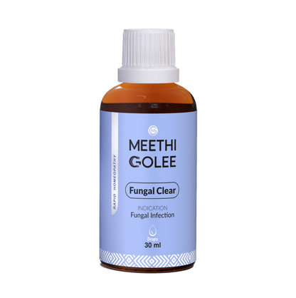 Advanced HOMEOPATHY 2.0 for Fungal Infection Support | Oral Drops | 30 ml - Meethi Golee