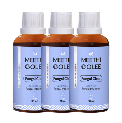 Advanced HOMEOPATHY 2.0 for Fungal Infection Support | Oral Drops | 30 ml - Meethi Golee