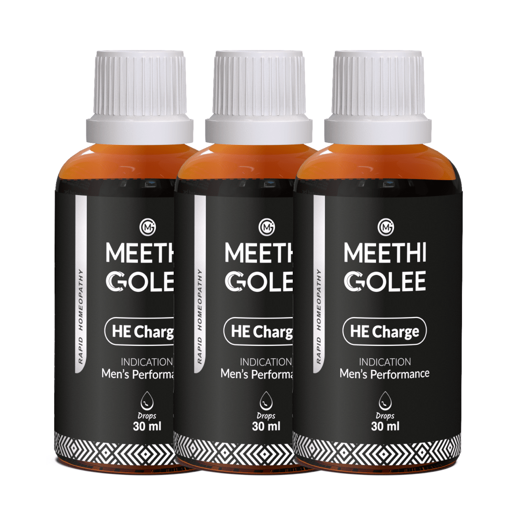 Advanced HOMEOPATHY 2.0 for Men’s Performance and Vitality Support | Oral Drops | 30 ml - Meethi Golee