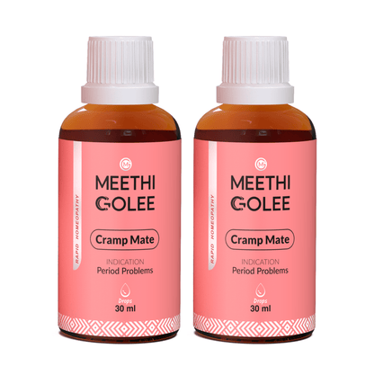 Advanced HOMEOPATHY 2.0 for Period Problems and Cramp Relief Support | Oral Drops | 30 ml - Meethi Golee
