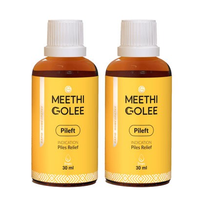 Advanced HOMEOPATHY 2.0 for Piles & Fissures Relief | Oral Drops | 30ml - Meethi Golee