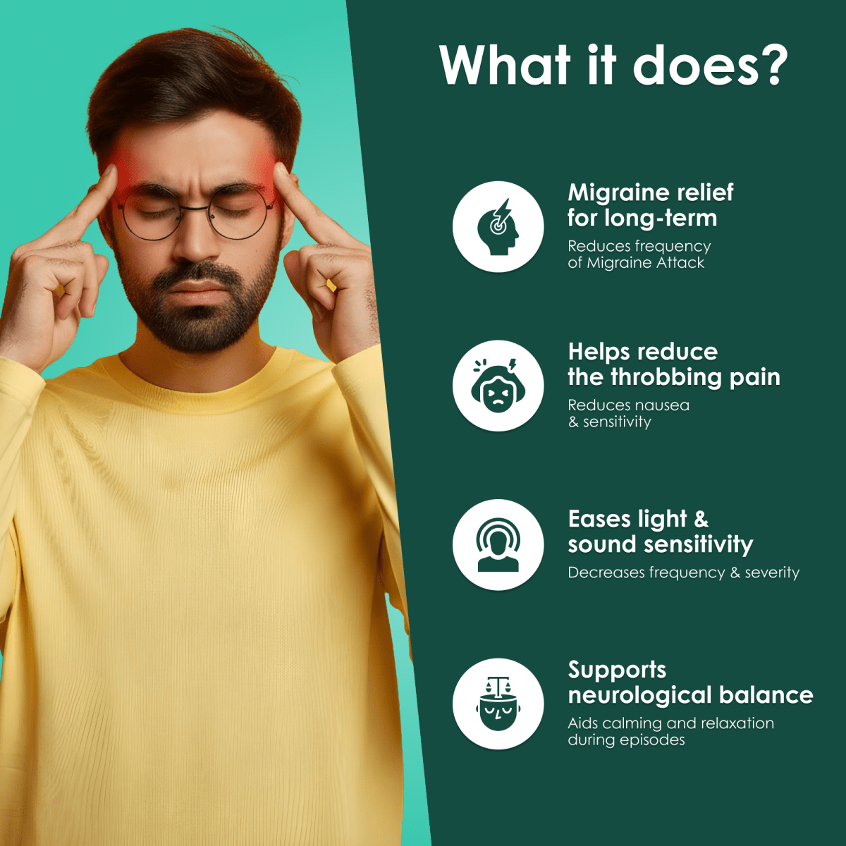 MigraineOFF - Meethi Golee